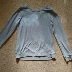 Light blue long sleeve sweater